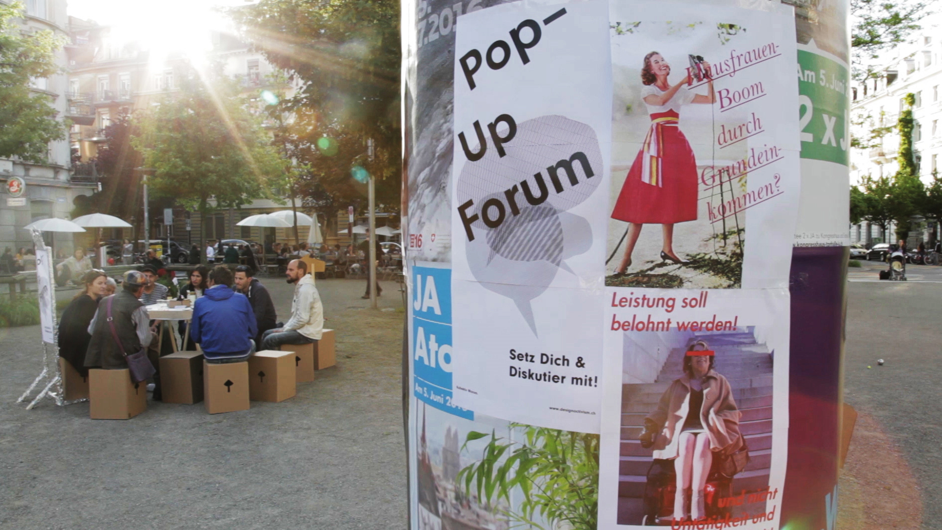 Pop-Up Forum,